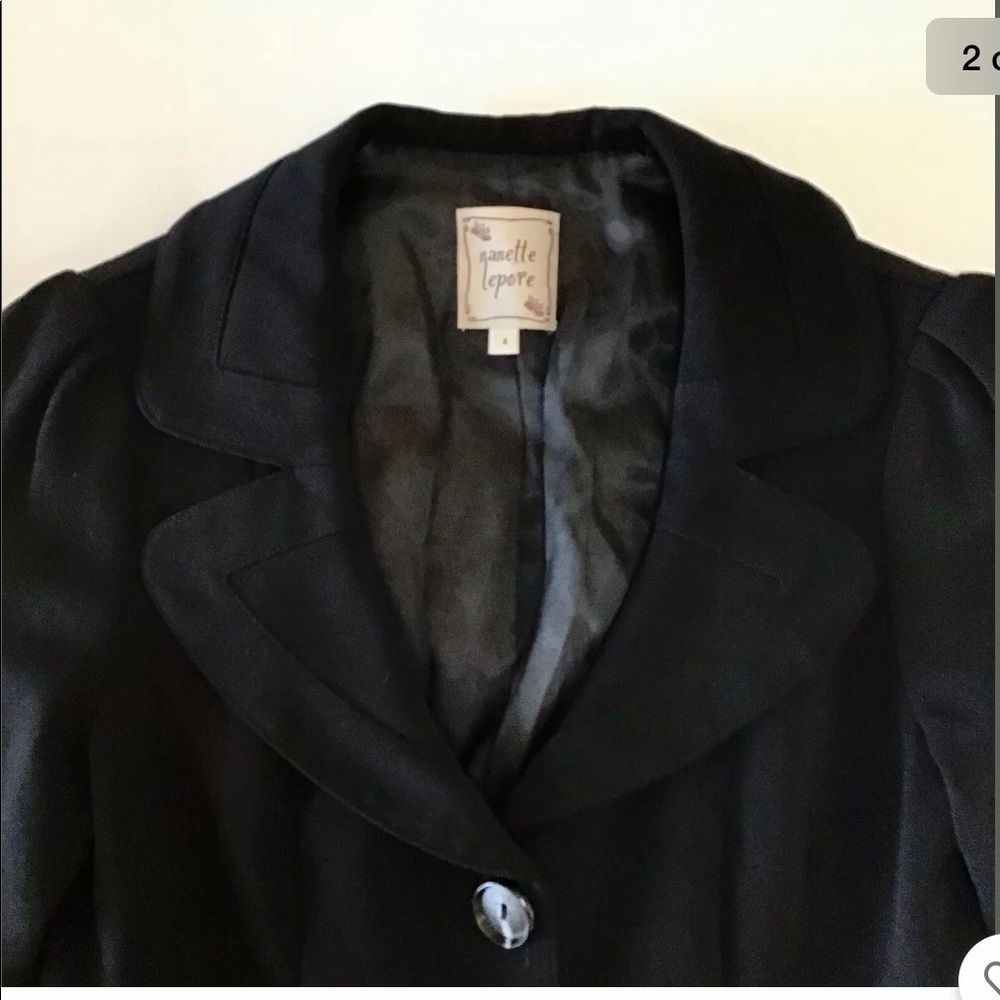 Nanette Lepore Blazer Three Button Closure - Picture 2 of 6